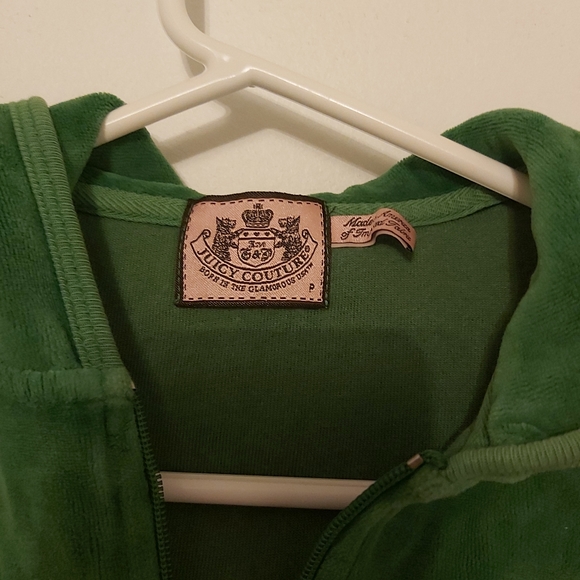 Green Vintage Juicy Couture Jacket - Picture 4 of 4